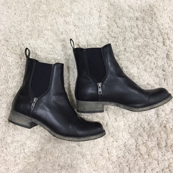 Black booties