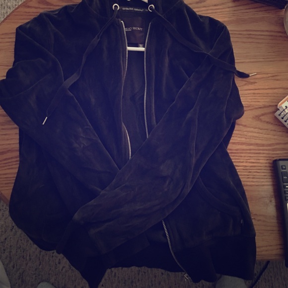 Black Victoria Secret supermodel jacket