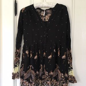 Free People Sierra Valley Dress Tunic Size Medium