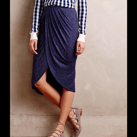 Anthropologie Dolan Maleo draped skirt