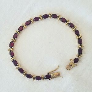 Antique Garnet Bracelet
