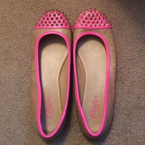 Candies studded flats