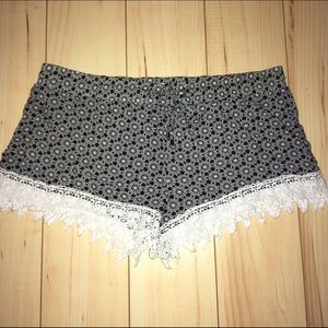 Crocheted summer shorts
