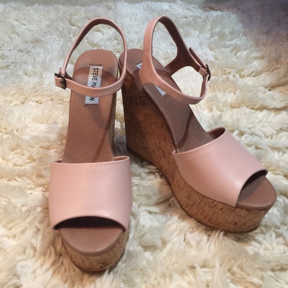 Steve Madden Cork Wedges