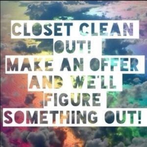 All closet items 🌟 make offers!!!