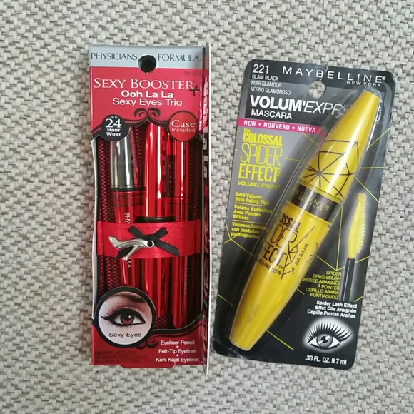 Eye liner and mascara bundle
