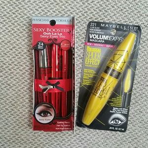 Eye liner and mascara bundle