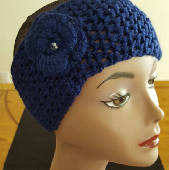 HEAD BAND WITH  
Triple flower. - Picture 1 of 3