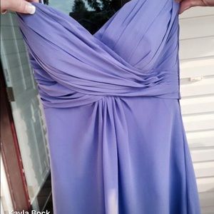 Lavender bridesmaid dress