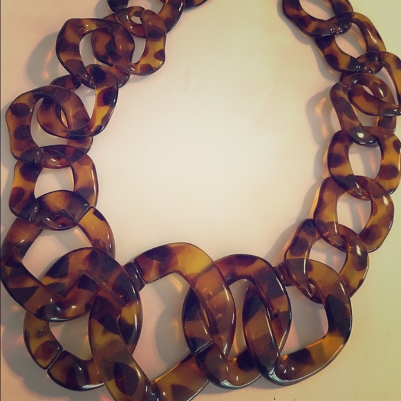 Tortoiseshell necklace