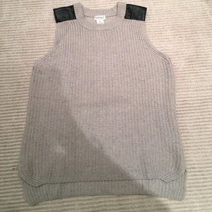 Club Monaco sleeveless cashmere sweater/vest
