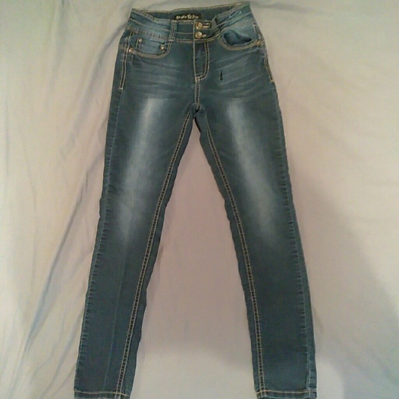 Girls Vanilla Star Skinny Jeans