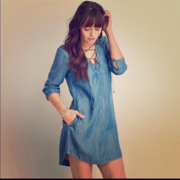 american eagle jean dress