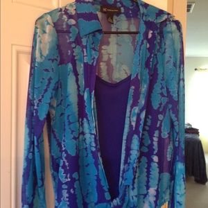 Long sleeve blouse