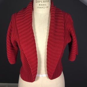 Red Heavy Shrug