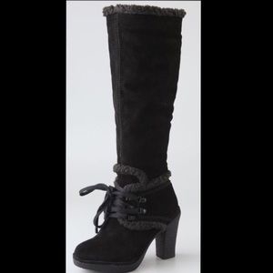 Juicy Couture Meline Suede Platform Boots