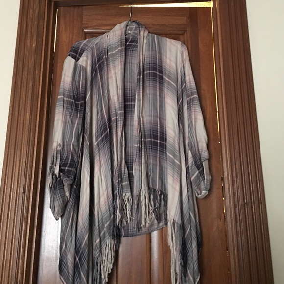 Flannel Cardigan