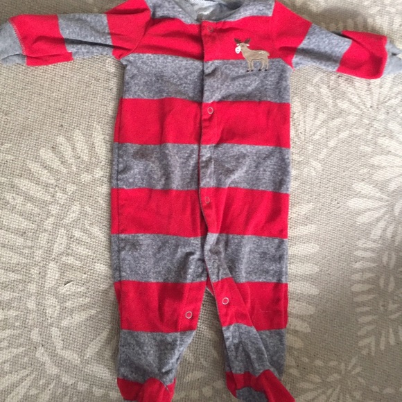 Striped Footie Pajamas