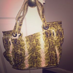 Snakeskin bag