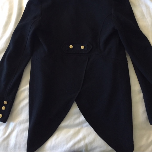 New Zealand designer wool women's tuxedo jacket - Picture 2 of 2