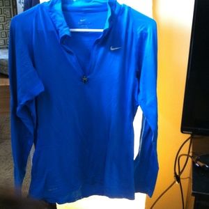 Nike dri-fit half zip pullover