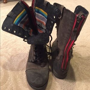 Steve Madden Combat Boots