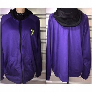 Unisex full zip Nike Purple Therma-Fit size XXL