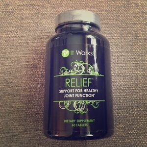 It Works Relief BRAND NEW!!!!  Never opened.