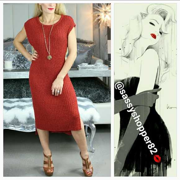 Dresses & Skirts - 💋REMOVING TODAY💋'AUTUMN' Burnt orange dress