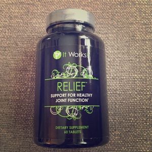 It Works Relief BRAND NEW Never Opened!!!