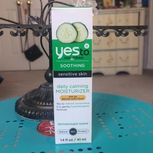 New Yes to Cucumbers Moisturizer w/ SPF 30