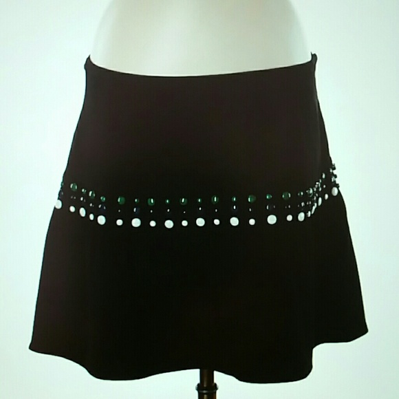 Cynthia Rowley Flounce mini skirt