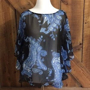 INC Paisley Top