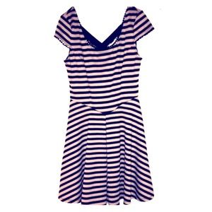 Striped Skater Dress