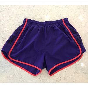 VS Pink Purple Running Shorts Small