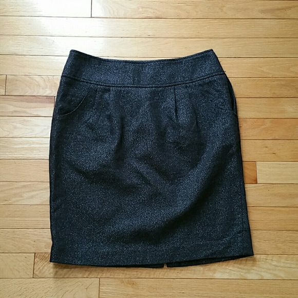 Ann Taylor gray with shimmer skirt