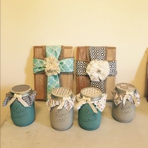 Jar & Cross Gift Set