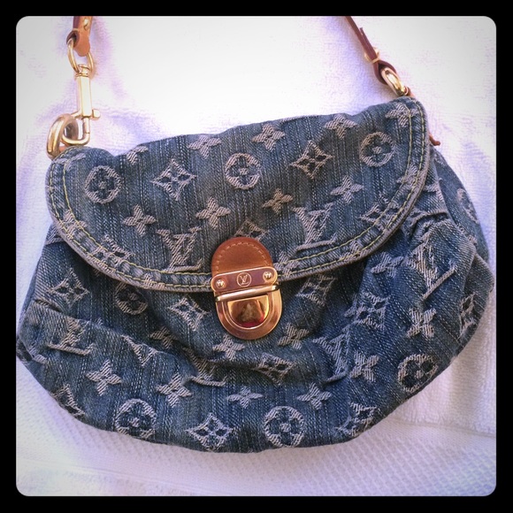 Louis Vuitton Denim purse- used