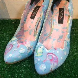 Iron Fist Lollipop Lorelei Mermaid heels size 6/37