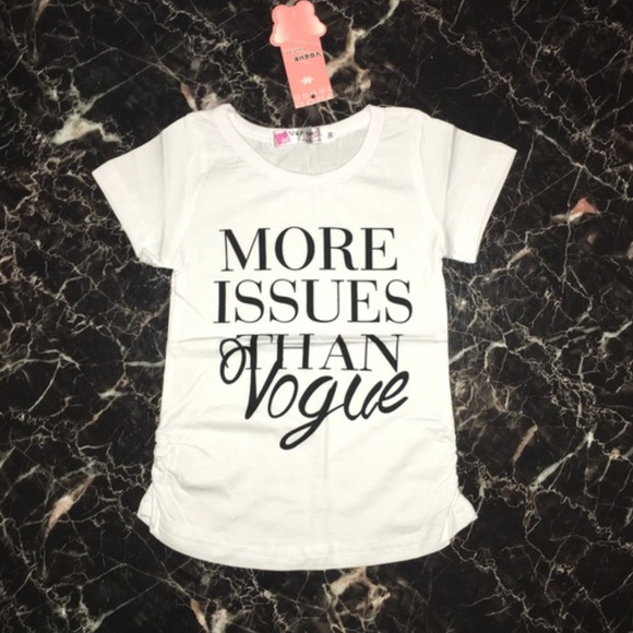 More Issues Than Vogue Kids Graphic Tee - Picture 2 of 4