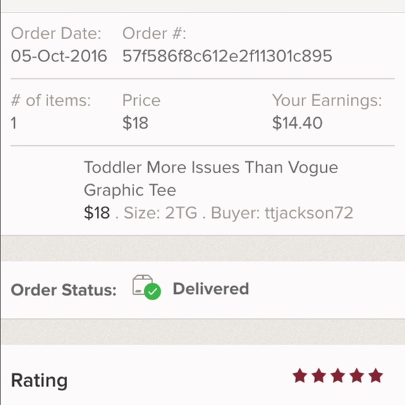 More Issues Than Vogue Kids Graphic Tee - Picture 3 of 4