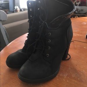 Timberland heeled boots