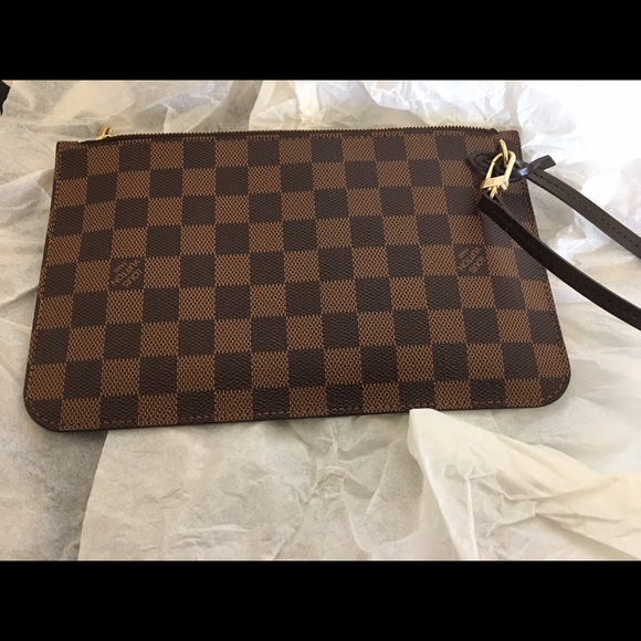 Louis Vuitton Damier Ebene wristlet
