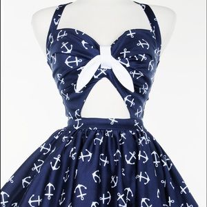 Anchor Renee Dress from PinupGirl