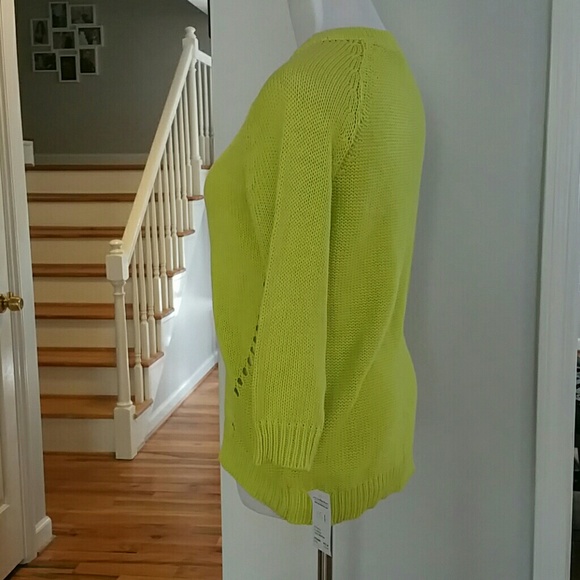 NWT NY COLLECTION SWEATER - Picture 3 of 4