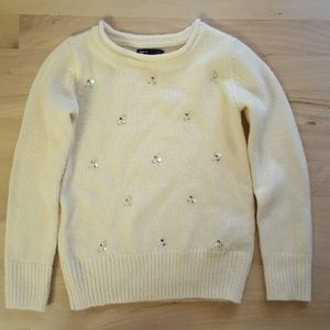 Girls jeweled Gap sweater