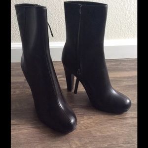 Calvin Klein Jude Dark Brown Ankle Leather Boots