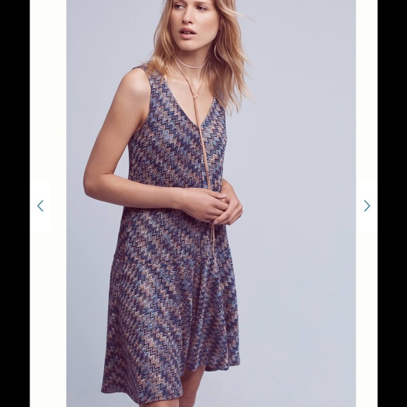 Anthropologie West water Knit dress
