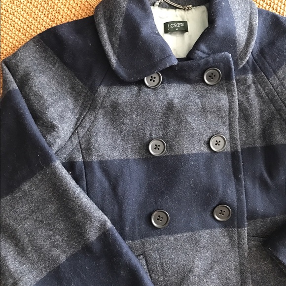 J.CREW wool pea coat