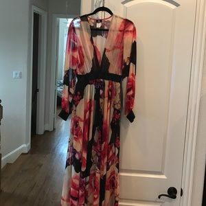 Floral maxi dress